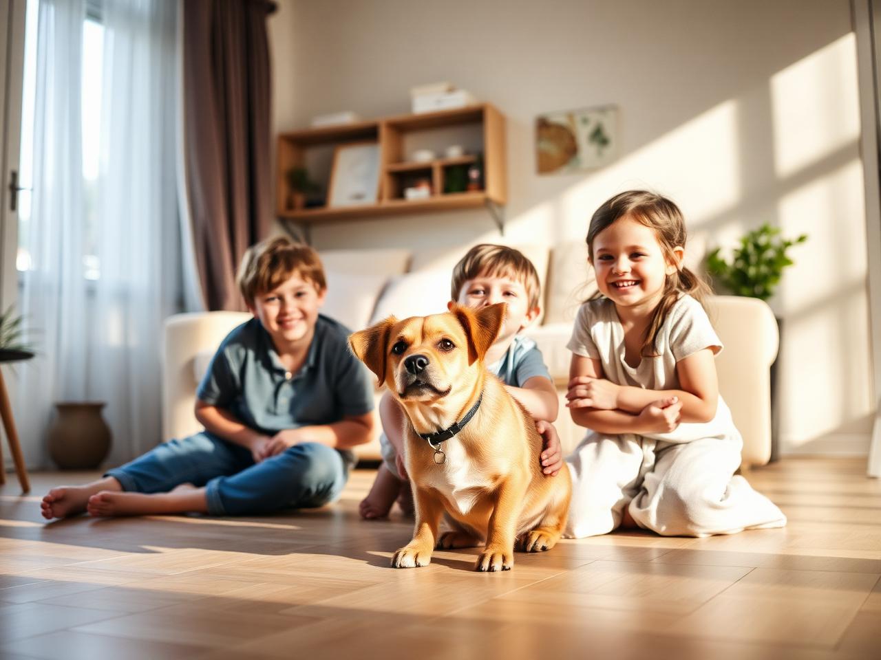 Família segura em casa protegida com BioScorp